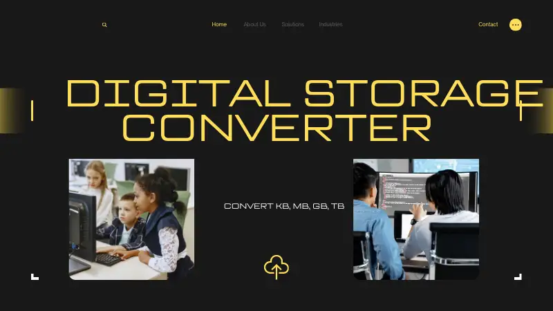 Digital Storage Converter – Convert KB, MB, GB, TB